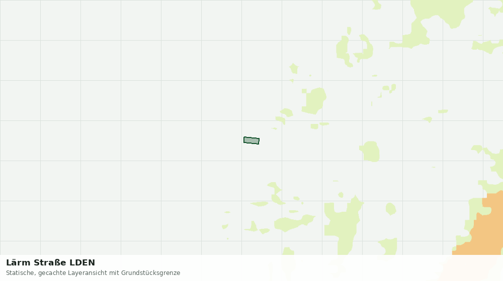Statische Kartenansicht: Lärm Straße LDEN