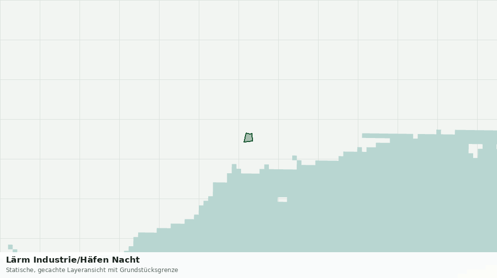 Statische Kartenansicht: Lärm Industrie/Häfen Nacht