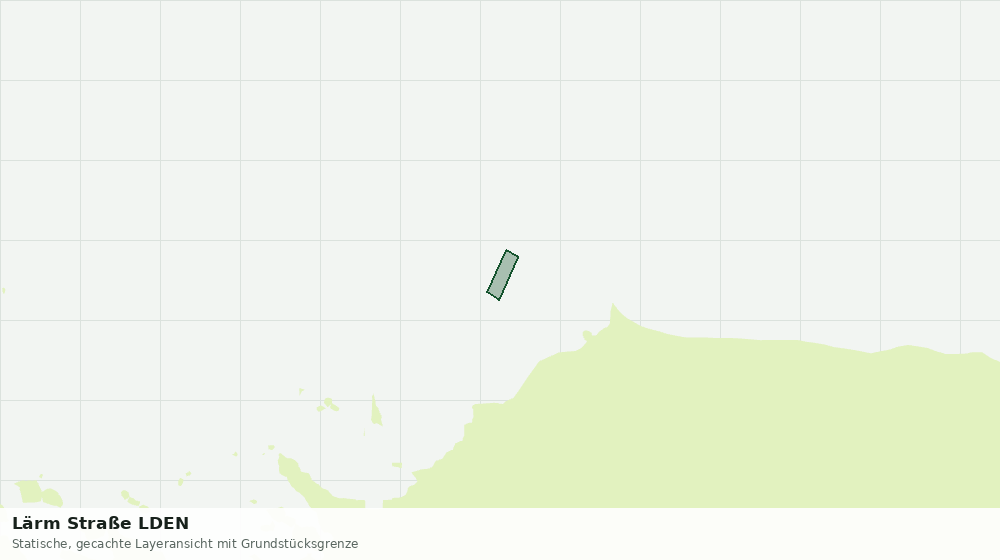 Statische Kartenansicht: Lärm Straße LDEN