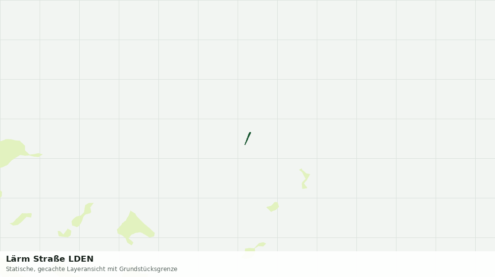Statische Kartenansicht: Lärm Straße LDEN
