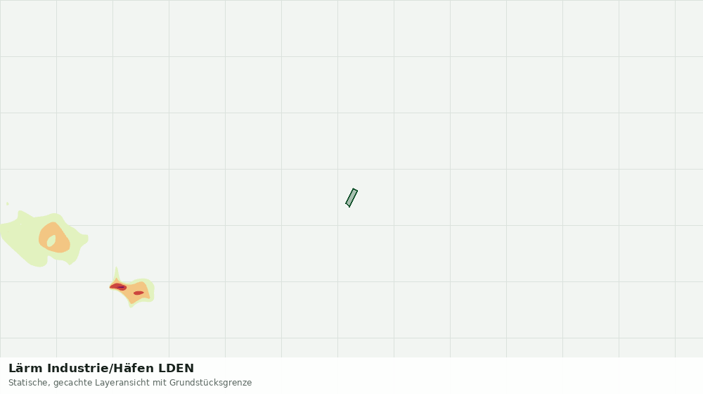 Statische Kartenansicht: Lärm Industrie/Häfen LDEN