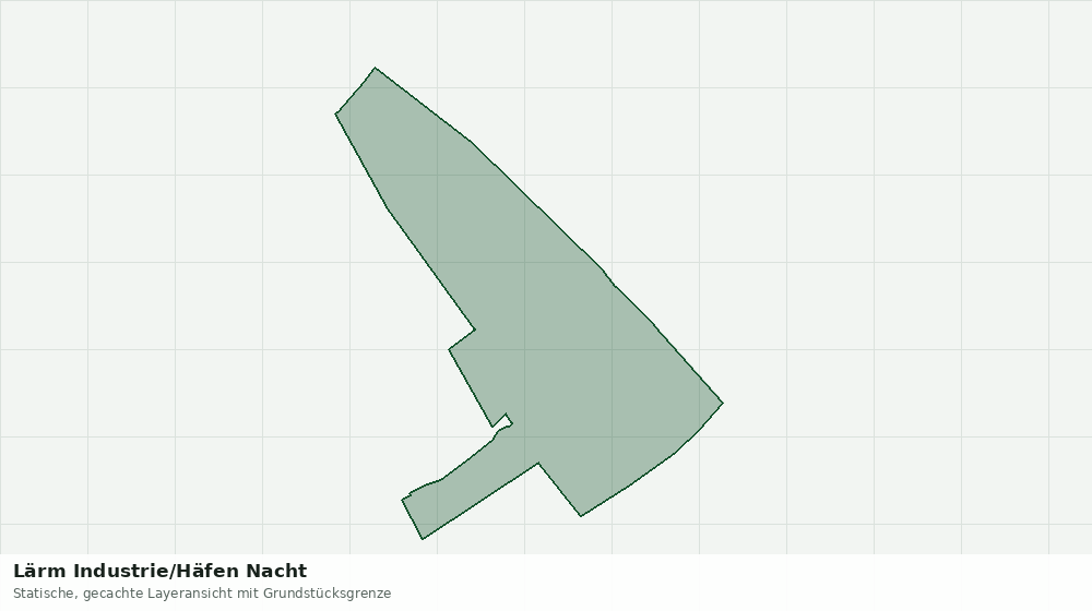Statische Kartenansicht: Lärm Industrie/Häfen Nacht