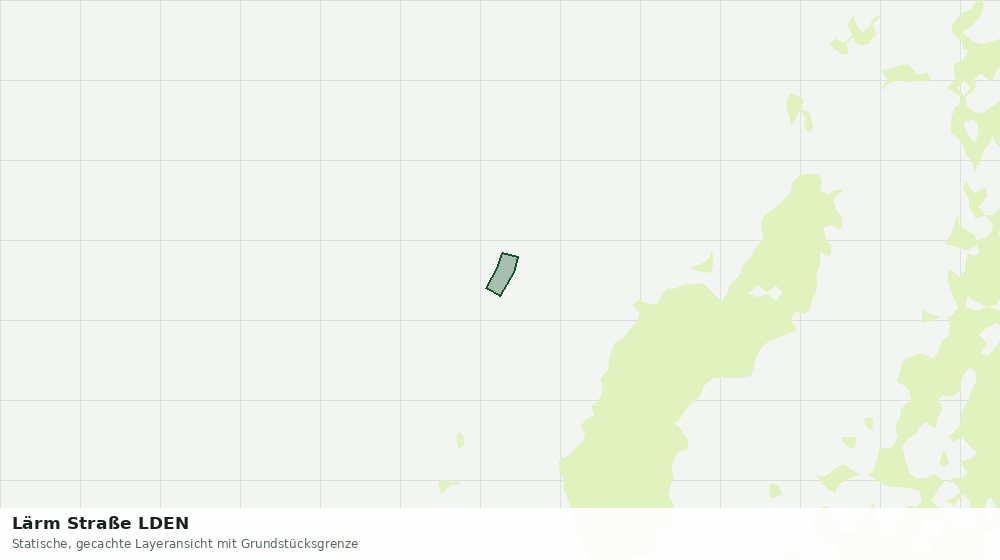Statische Kartenansicht: Lärm Straße LDEN