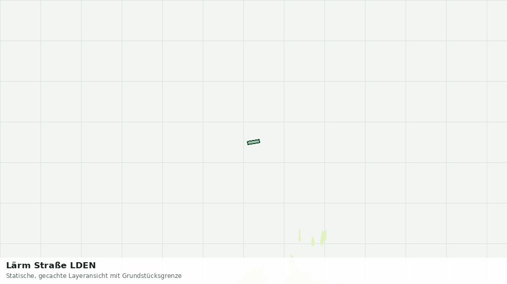 Statische Kartenansicht: Lärm Straße LDEN