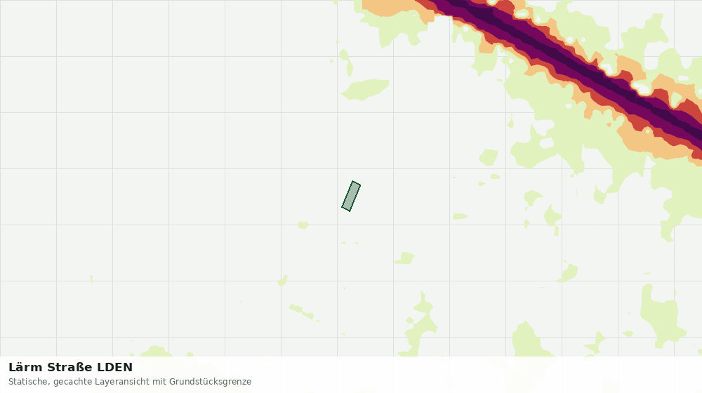 Statische Kartenansicht: Lärm Straße LDEN