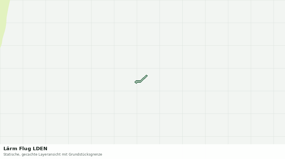 Statische Kartenansicht: Lärm Flug LDEN
