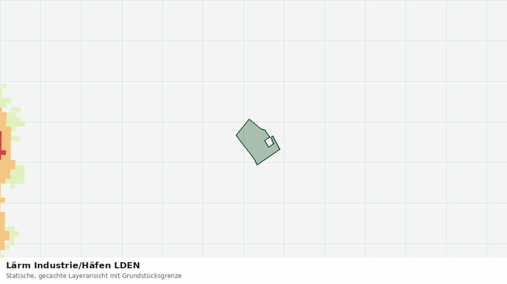 Statische Kartenansicht: Lärm Industrie/Häfen LDEN