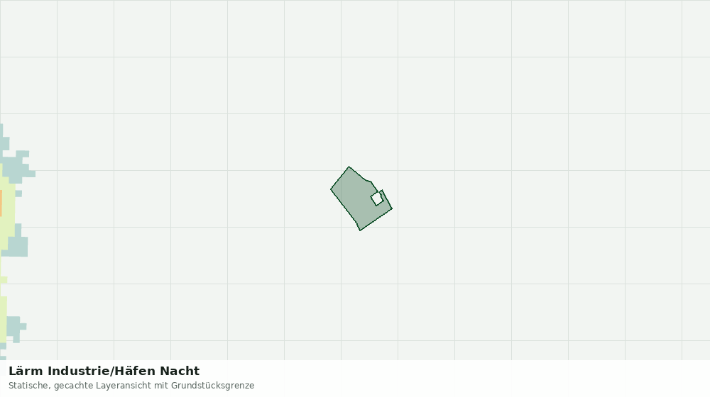 Statische Kartenansicht: Lärm Industrie/Häfen Nacht