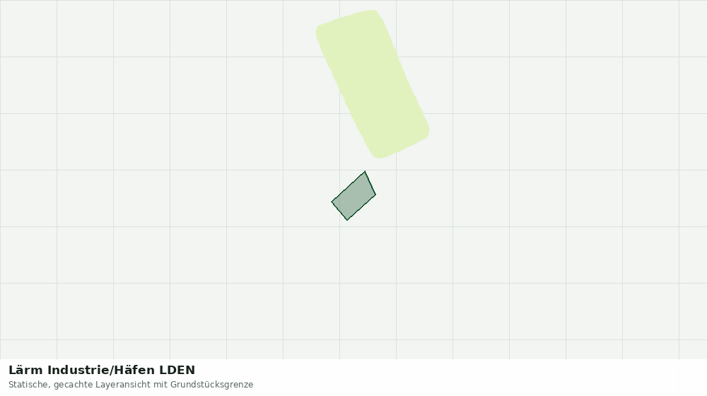 Statische Kartenansicht: Lärm Industrie/Häfen LDEN