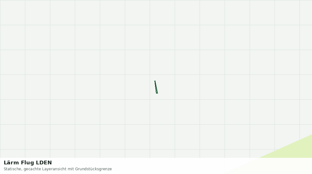 Statische Kartenansicht: Lärm Flug LDEN