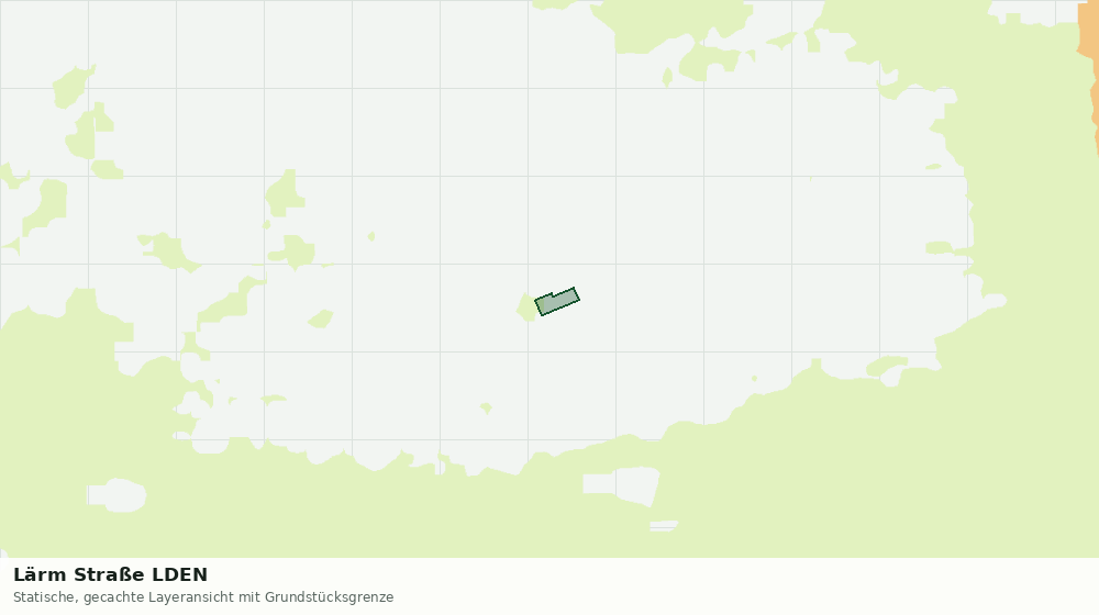 Statische Kartenansicht: Lärm Straße LDEN