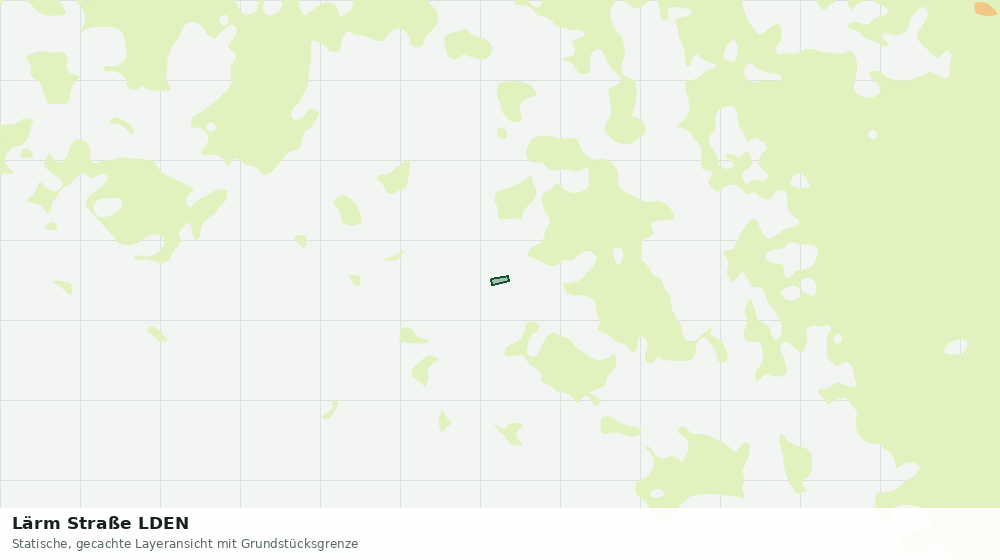 Statische Kartenansicht: Lärm Straße LDEN