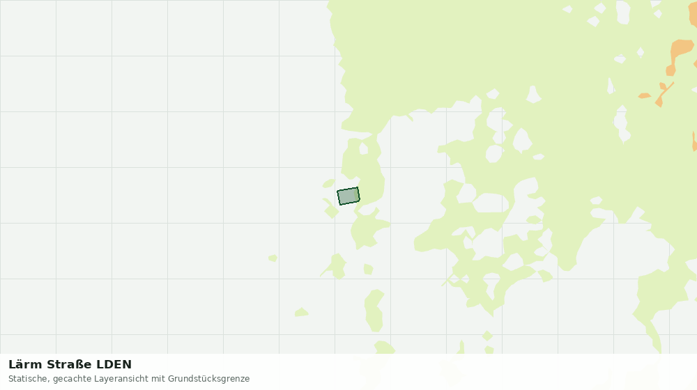 Statische Kartenansicht: Lärm Straße LDEN