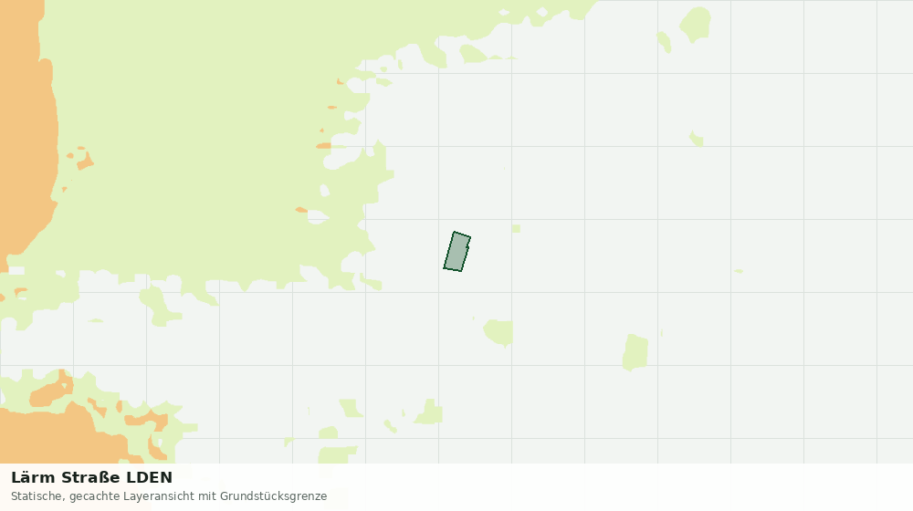 Statische Kartenansicht: Lärm Straße LDEN