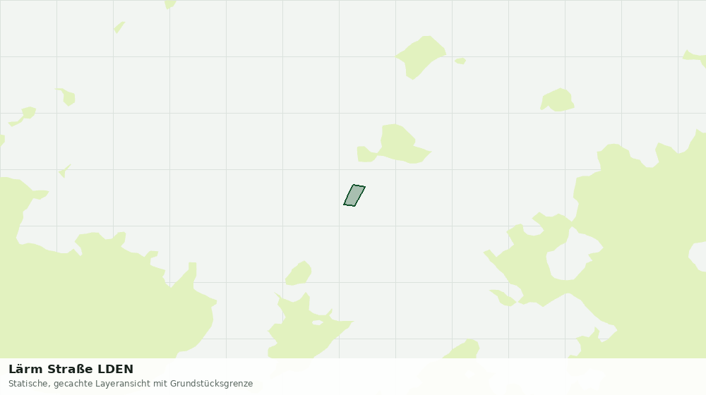 Statische Kartenansicht: Lärm Straße LDEN