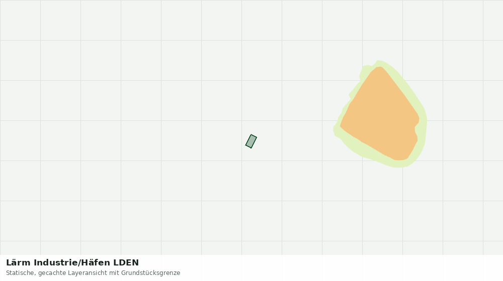 Statische Kartenansicht: Lärm Industrie/Häfen LDEN
