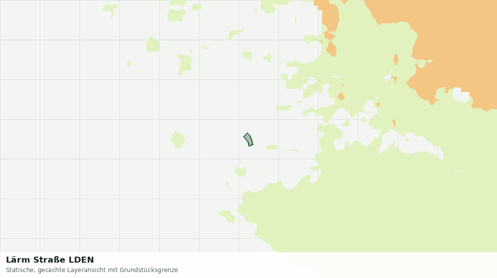 Statische Kartenansicht: Lärm Straße LDEN