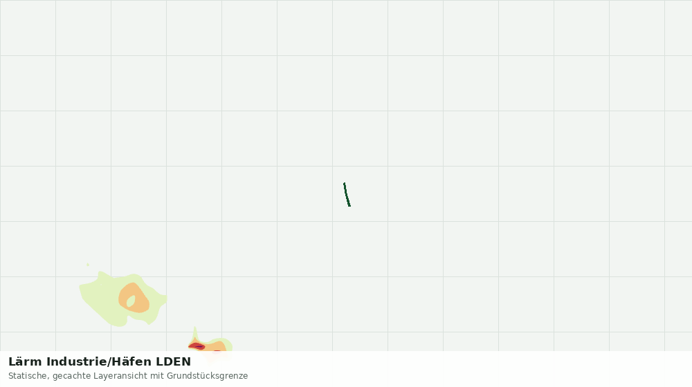 Statische Kartenansicht: Lärm Industrie/Häfen LDEN