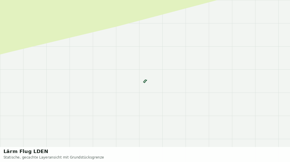 Statische Kartenansicht: Lärm Flug LDEN