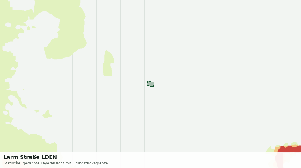 Statische Kartenansicht: Lärm Straße LDEN