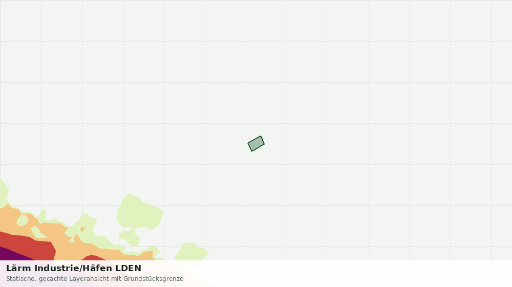 Statische Kartenansicht: Lärm Industrie/Häfen LDEN