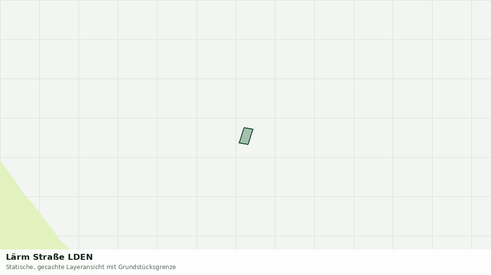 Statische Kartenansicht: Lärm Straße LDEN