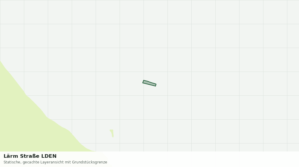 Statische Kartenansicht: Lärm Straße LDEN
