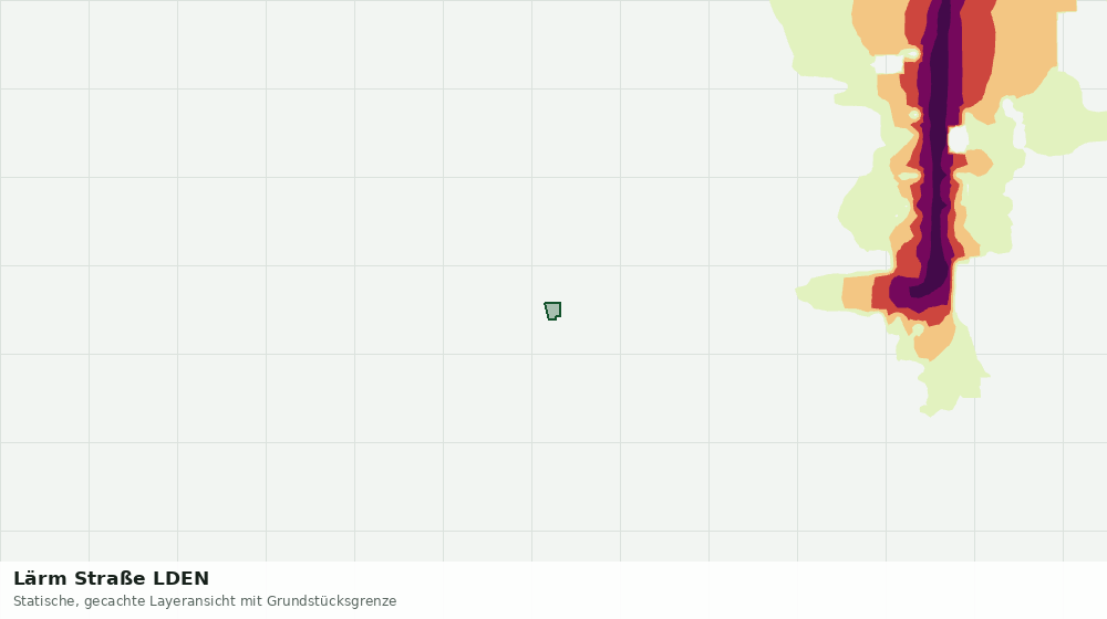 Statische Kartenansicht: Lärm Straße LDEN