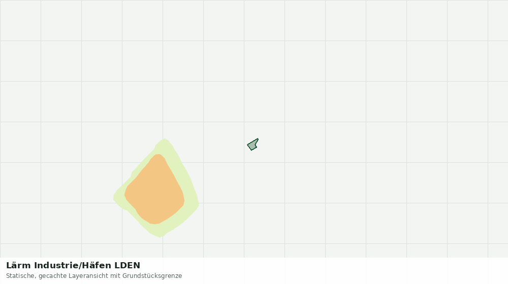 Statische Kartenansicht: Lärm Industrie/Häfen LDEN