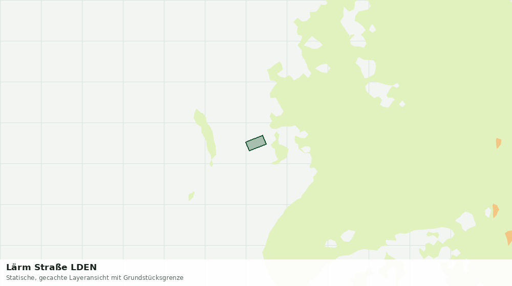Statische Kartenansicht: Lärm Straße LDEN