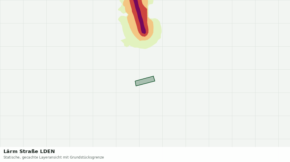 Statische Kartenansicht: Lärm Straße LDEN