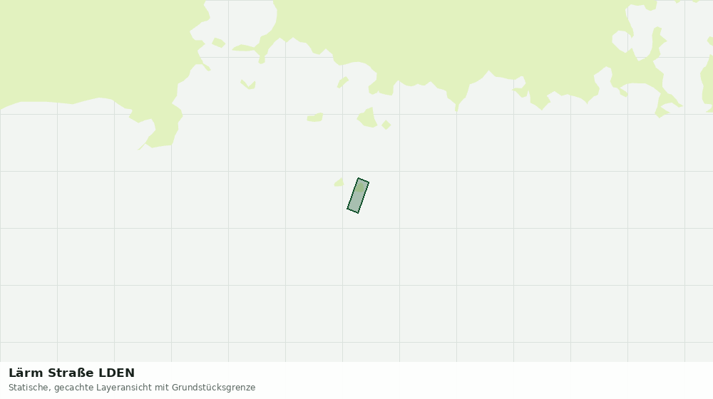 Statische Kartenansicht: Lärm Straße LDEN