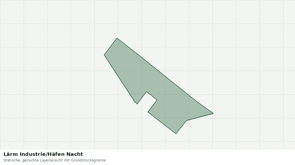 Statische Kartenansicht: Lärm Industrie/Häfen Nacht
