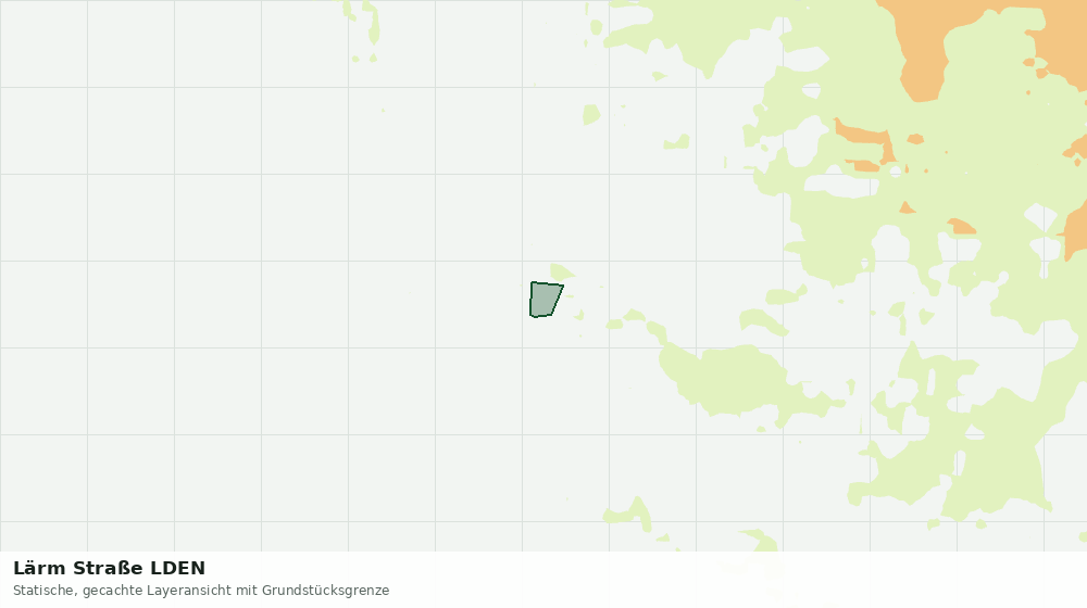 Statische Kartenansicht: Lärm Straße LDEN