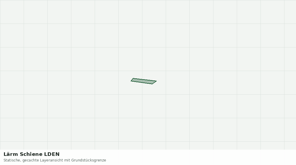 Statische Kartenansicht: Lärm Schiene LDEN