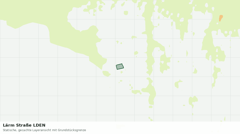 Statische Kartenansicht: Lärm Straße LDEN