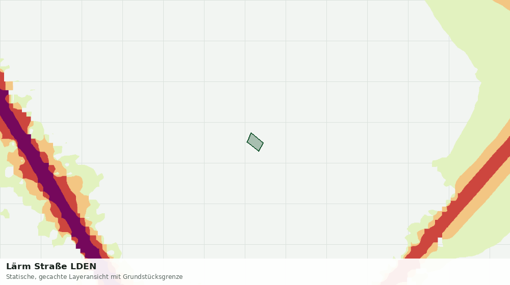 Statische Kartenansicht: Lärm Straße LDEN