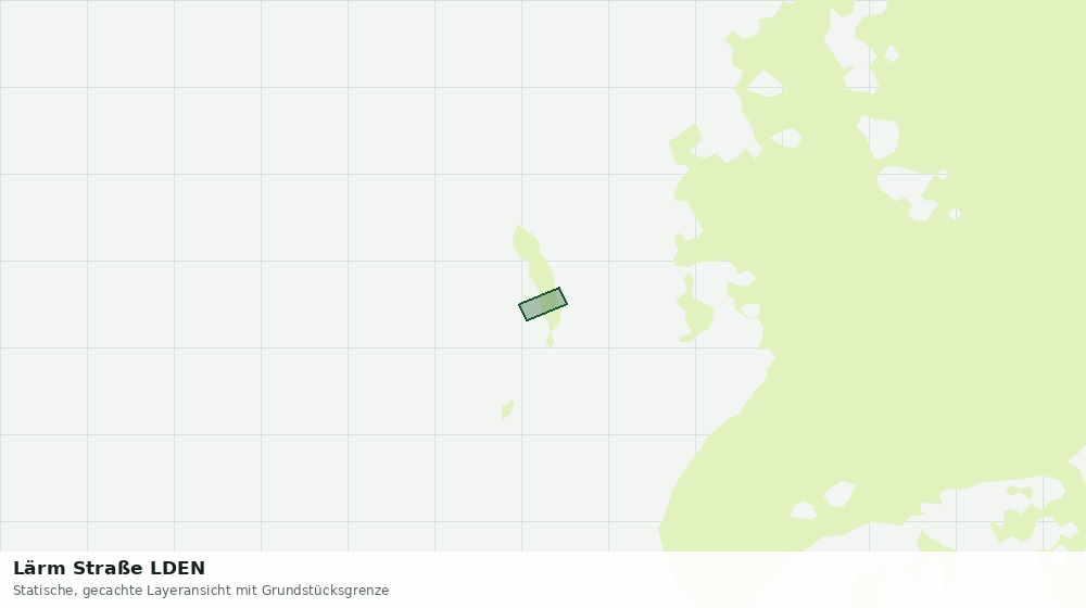 Statische Kartenansicht: Lärm Straße LDEN