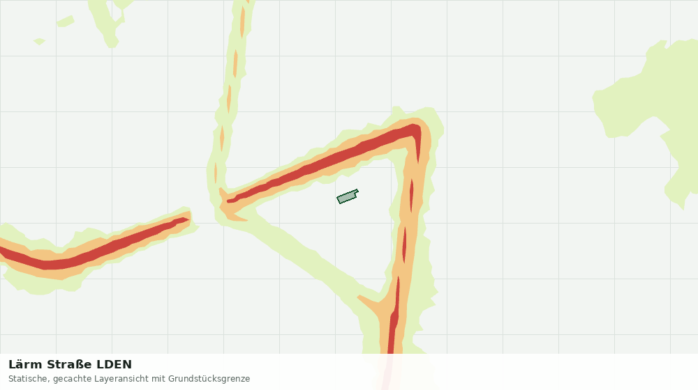 Statische Kartenansicht: Lärm Straße LDEN