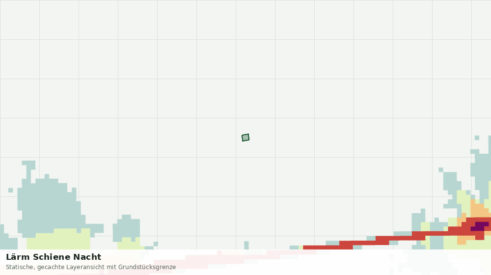 Statische Kartenansicht: Lärm Schiene Nacht