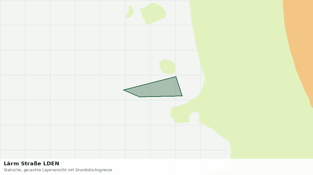 Statische Kartenansicht: Lärm Straße LDEN