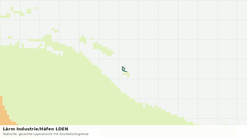 Statische Kartenansicht: Lärm Industrie/Häfen LDEN