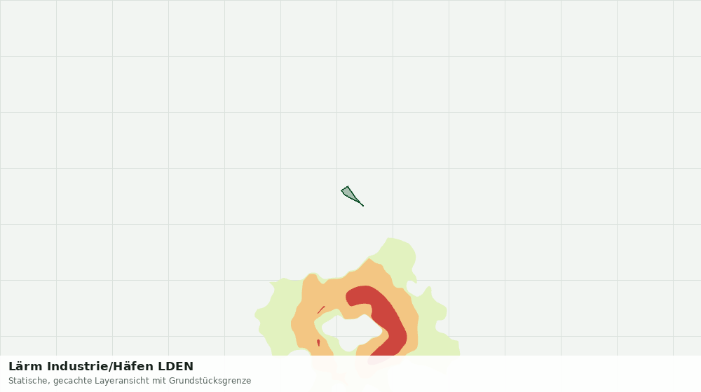 Statische Kartenansicht: Lärm Industrie/Häfen LDEN