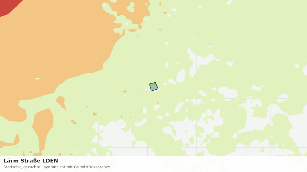 Statische Kartenansicht: Lärm Straße LDEN