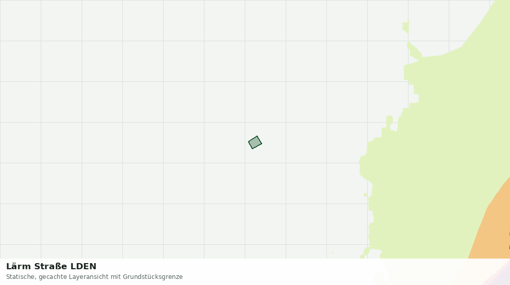 Statische Kartenansicht: Lärm Straße LDEN