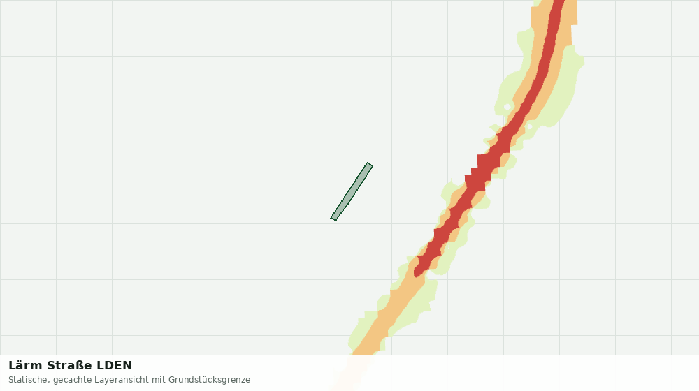 Statische Kartenansicht: Lärm Straße LDEN