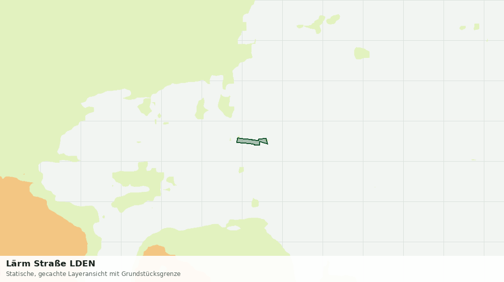Statische Kartenansicht: Lärm Straße LDEN