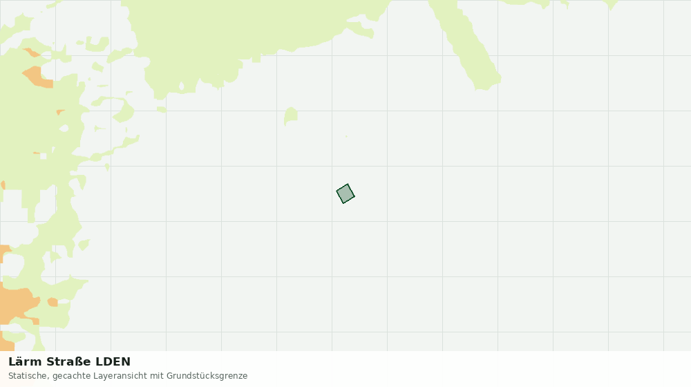 Statische Kartenansicht: Lärm Straße LDEN