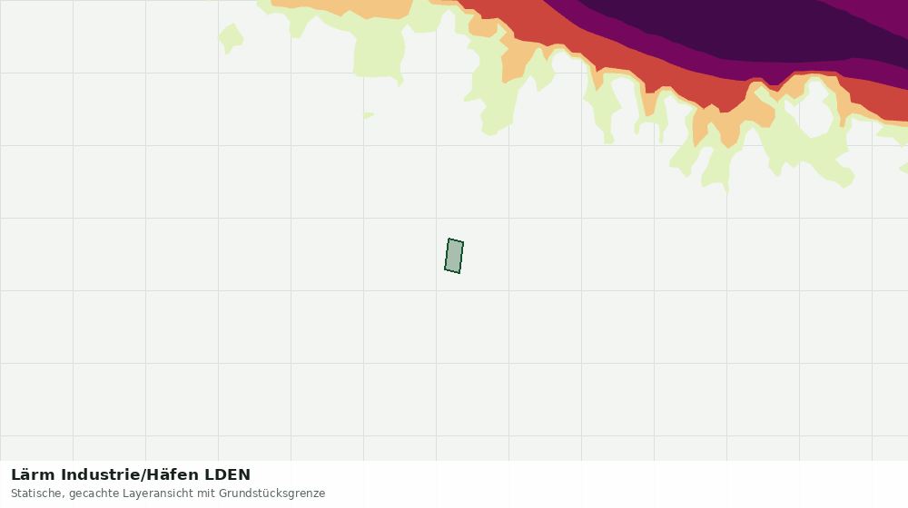Statische Kartenansicht: Lärm Industrie/Häfen LDEN