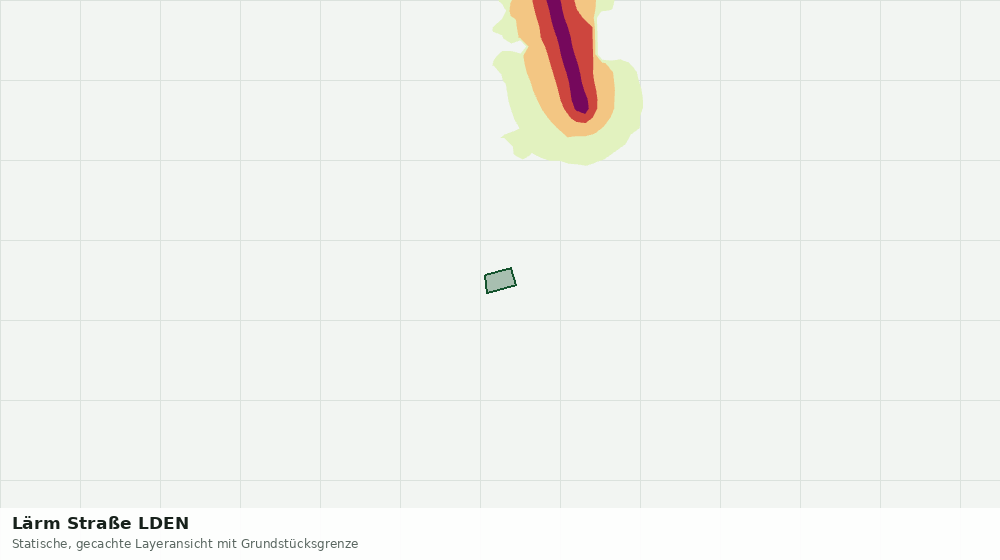 Statische Kartenansicht: Lärm Straße LDEN